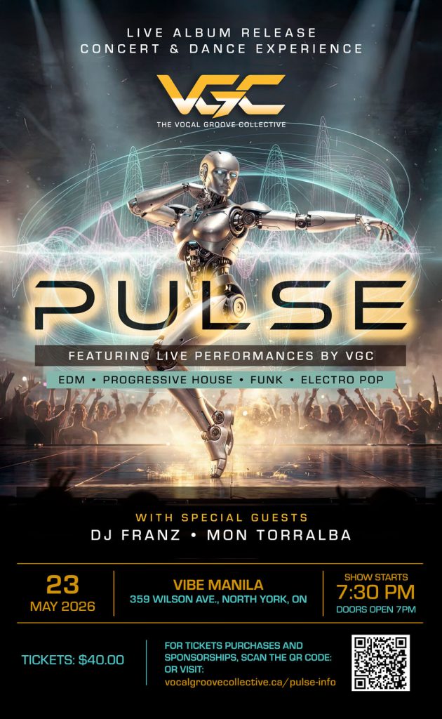 BREAKING NEWS: VGC Announces “PULSE” Album Release Concert & Dance Experience